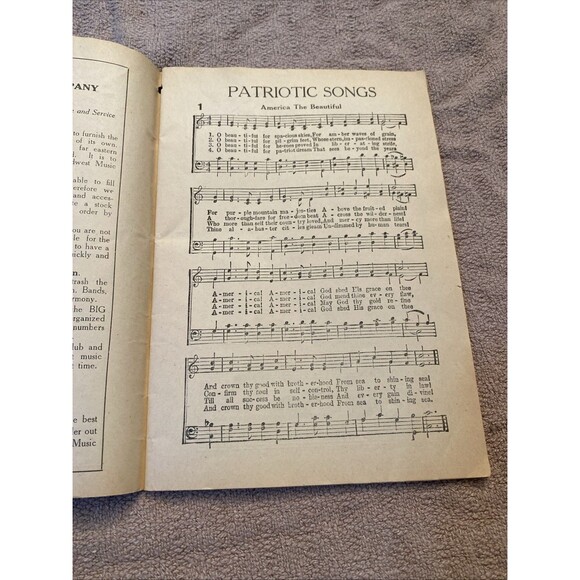 Everybody Sing Antique Hymn Book And Advertisements Valley City, ND 1923 - Picture 9 of 13